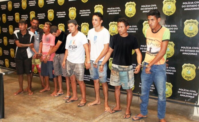 presos Polícia Civil do Amazonas