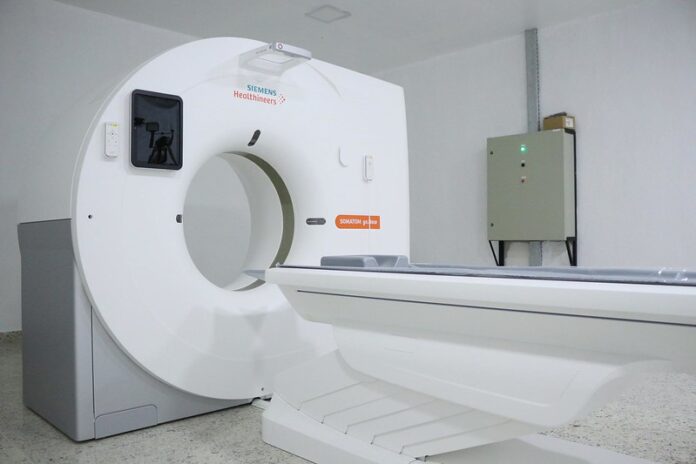 Sala de tomografia