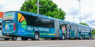Ônibus - Prefeitura de Boa Vista | Foto: Divulgação SEMUC