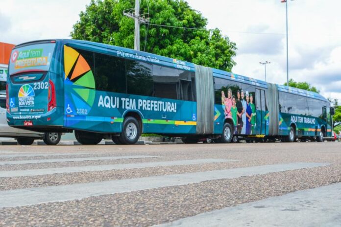 Ônibus - Prefeitura de Boa Vista | Foto: Divulgação SEMUC