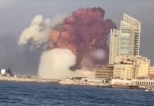 Beirute Explosão