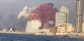 Beirute Explosão