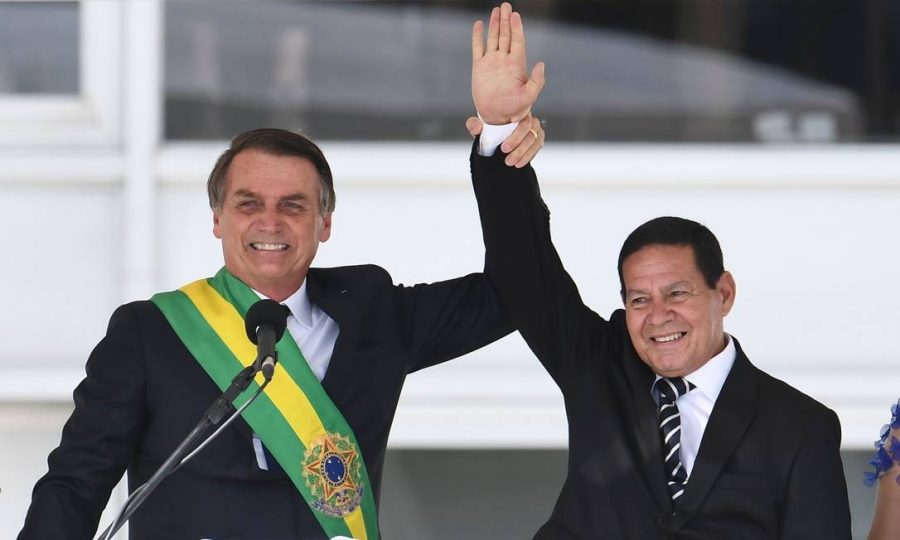 Hamilton Mourão e Jair Bolsonaro | foto: Internet