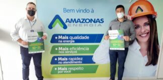 Amazonas Energia “Limpe seu crédito e faça seu nome brilhar” CDL Manaus / Foto: Divulgação