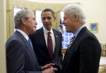 Presiente Americanos: Bill Clinton, Barack Obama, Bush | Foto: Internet