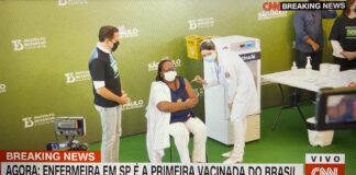 vacinação Covid-19 | Foto: reprodução CNN Brasil