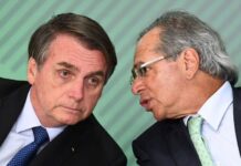 Jair Bolsonaro e Paulo Guedes | Foto: Internet