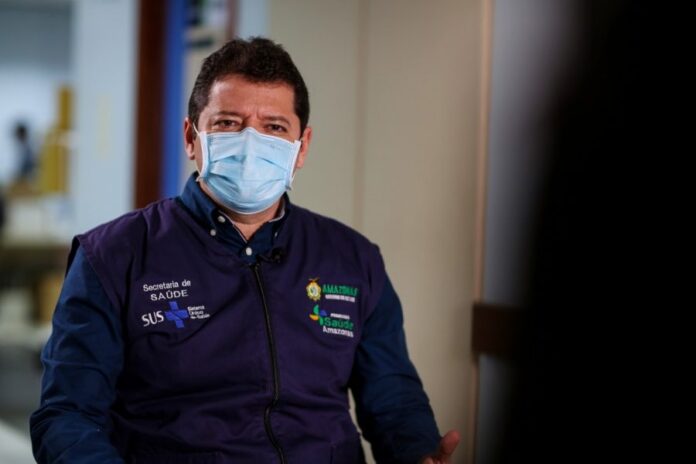Secretário de Saúde do Amazonas, Marcellus Campêlo | Foto: Tiago Correa
