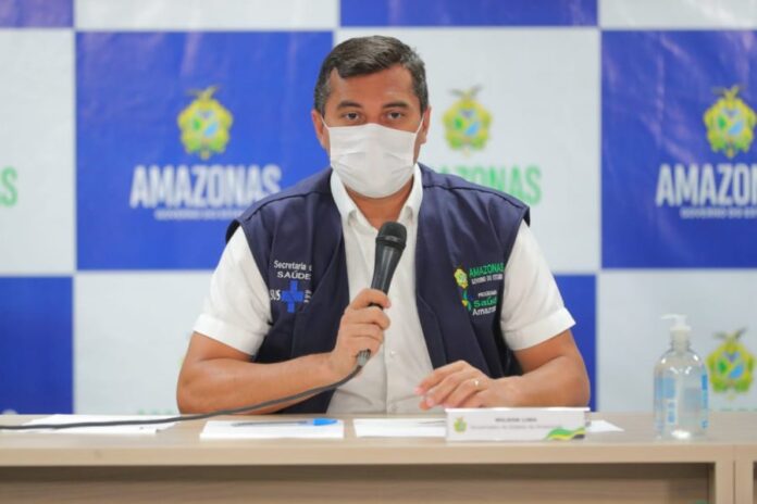 Governador do Amazonas, Wilson Lima \ Foto: Lucas Silva e Diego Peres