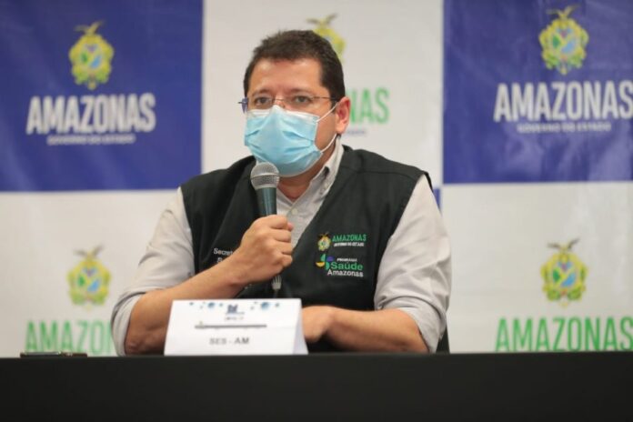 Secretário estadual de Saúde, Marcellus Campêlo | Foto: Diego Peres/SES-AM