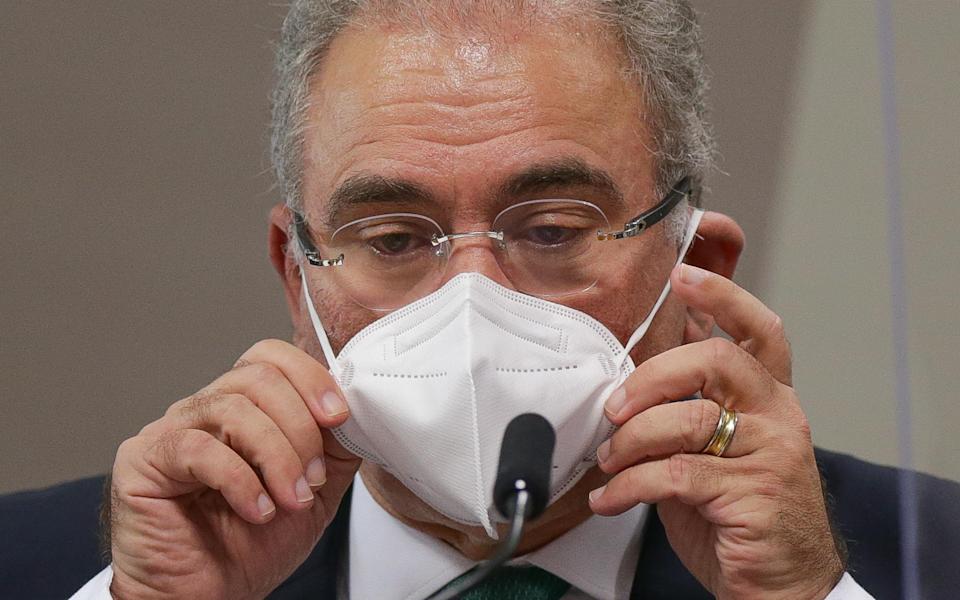 Ministro da saúde, Eduardo Queiroga | Foto: Senado