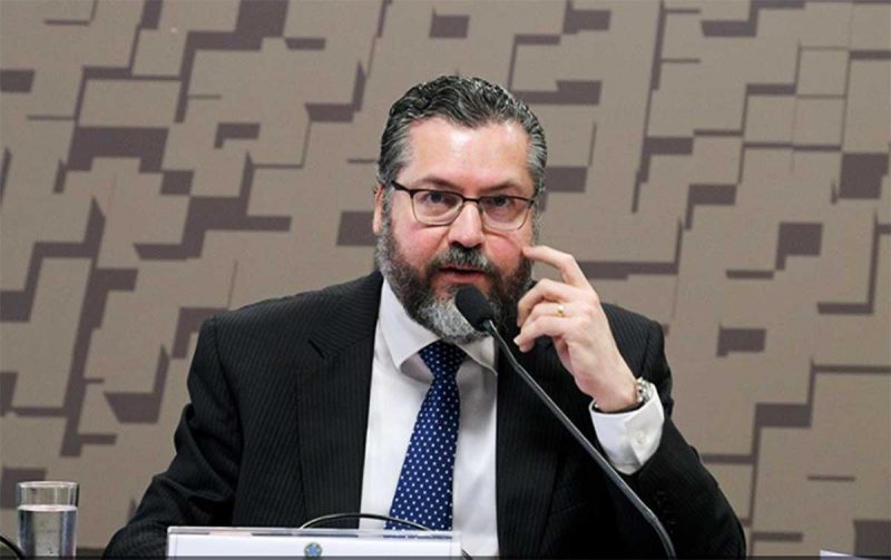 Ex-ministro das Relações Exteriores, Ernesto Araújo | Foto: Senado