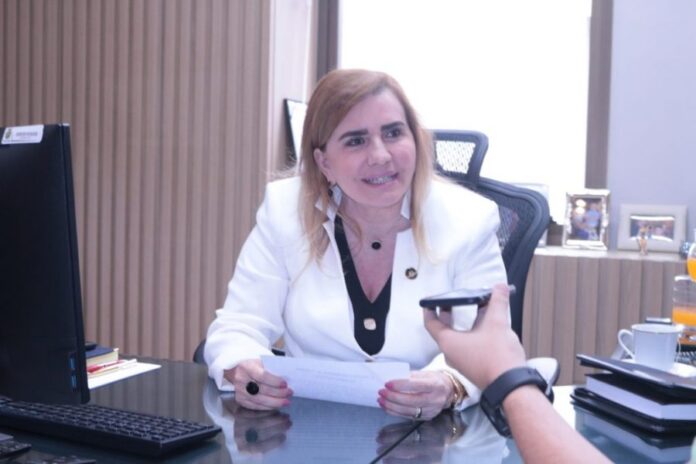 Coordenadora-geral da ECP, conselheira Yara Lins dos Santos | Foto: DECOM