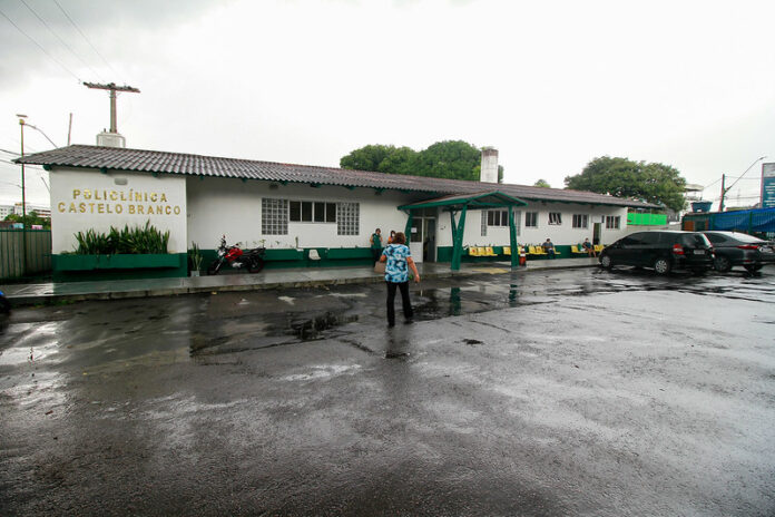 Policlínica Castelo Branco Vacinação Manaus Semsa Influenza