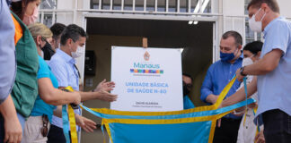 David Almeida inaugura nova UBS na Zona Norte de Manaus na saúde