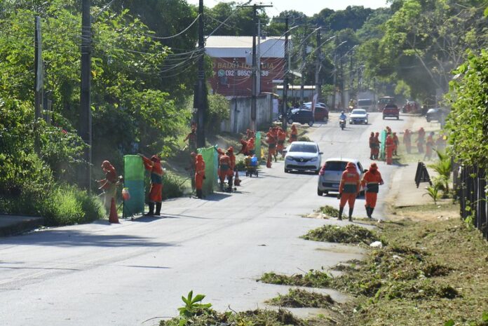 Estrada da Vivenda Verde SEMULSP Prefeitura de Manaus