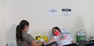 Homororaima - doação de sangue. Imagem: Ascom/Sesau