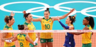 Vôlei Brasil Coreia do Sul Olimpíadas de Tóquio