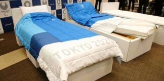 Camas de papelão das Olimpíadas de Tóquio 2020 são sucesso na internet