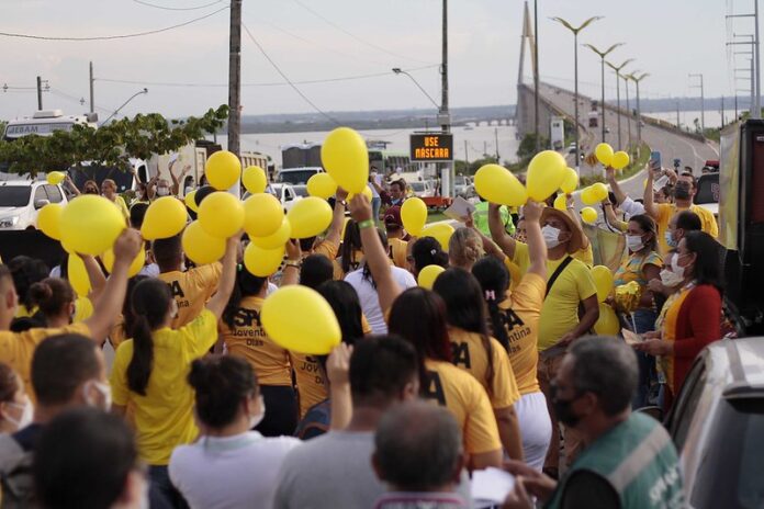 Setembro Amarelo Semasc Prefeitura de Manaus ponte Jornalista Phelippe Daou
