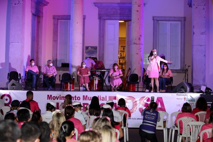 Outubro Rosa Prefeitura de Manaus Câncer de mama Câncer colo do útero