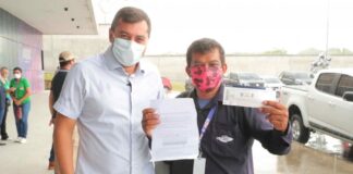 Wilson Lima Campanha Vacina Premiada Eliminatórias da Copa do Mundo 2022