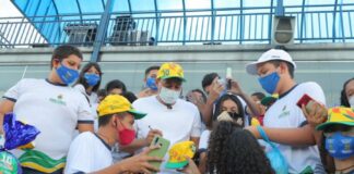 Projeto "Gol do Brasil" Dia das Crianças Governo do Amazonas CBF Seleção Brasileira