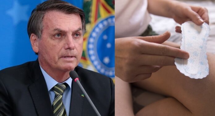 Governo Federal Jair Bolsonaro Absorventes