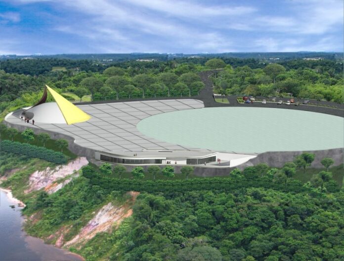 Prefeitura de Manaus Parque Encontro das Águas Projeto de Niemeyer