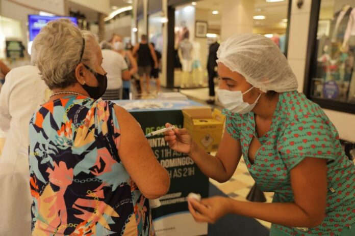 Vacina Amazonas Vacinação Shopping Centers Covid-19