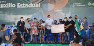 Governo do Amazonas Wilson Lima Auxílio Estadual Tefé
