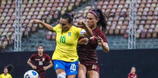 Marta Brasil Venezuela Chile Torneio Internacional de Futebol Feminino Arena da Amazônia