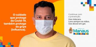 Influenza Covid-19 Gripe Prefeitura de Manaus
