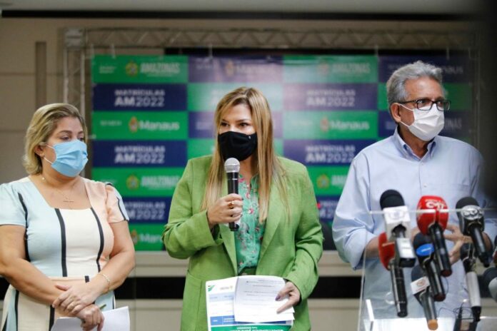 Governo do Amazonas Prefeitura de Manaus SEMED SEDUC Matrículas 2022 Educação Amazonas