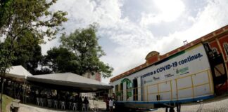 Carreta Vacina Amazonas SES-Am Covid-19 Governo do Amazonas