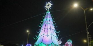 “Natal das Águas Luz da Esperança” Prefeitura de Manaus Natal 2021 Bola do Produtor
