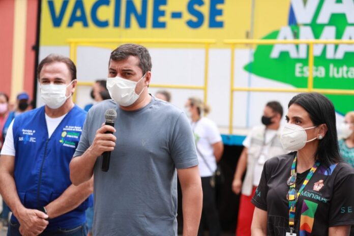 Wilson Lima Megavacinação Vacinação Covid-19 SES-AM Governo do Amazonas
