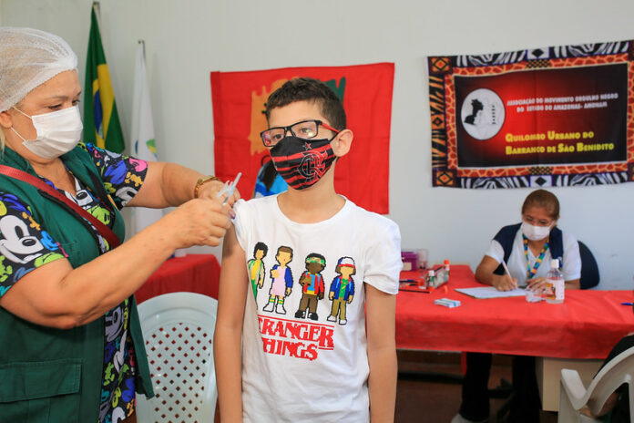 Campanha de Imunização de Crianças. Foto: Antonio Pereira / Semcom