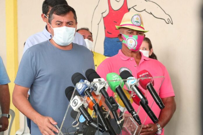 “Pra Sambar Tem que Vacinar” Governo do Amazonas Escolas de Samba