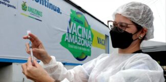Carreta Vacina Amazonas Cacau Pirêra SES-AM