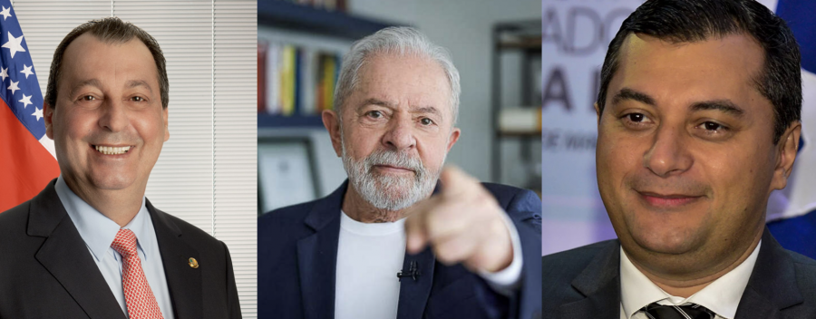 Eleições 2022 Wilson Lima Lula Jair Bolsonaro Omar Aziz Perspectiva