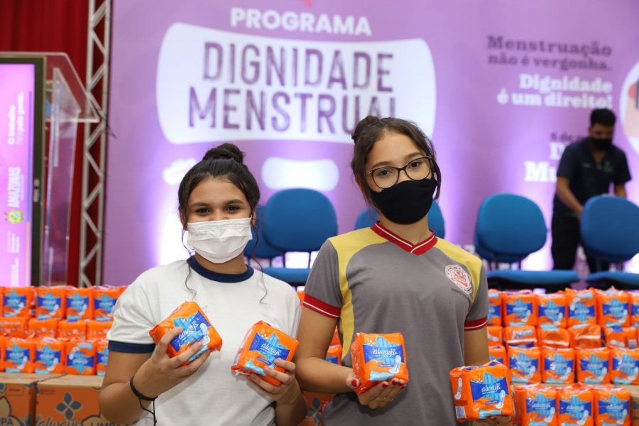 Governo do Amazonas Programa Dignidade Menstrual SEAS Alessandra Campêlo