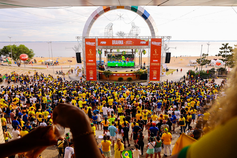 Prefeitura irá transmitir jogos da Seleção Brasileira na Copa do Mundo 2022