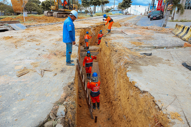 Seminf Intensifica Obras De Drenagem Profunda Na Avenida Das Torres