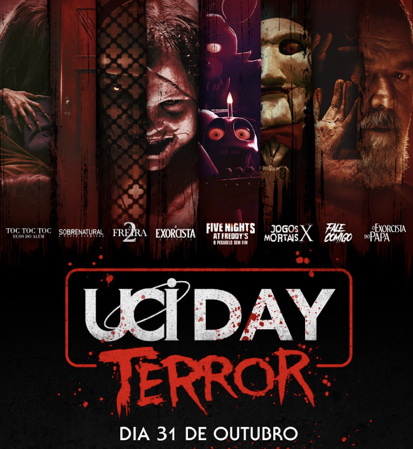 Maratona de filmes de terror a partir de R$8 na UCI Cinemas