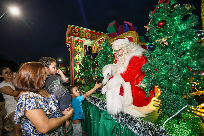 caravana natalina papai noel 